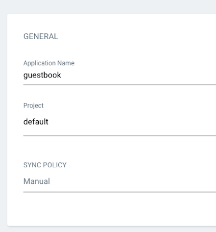 Argo CD application status view showing sync status, health, and live resource details